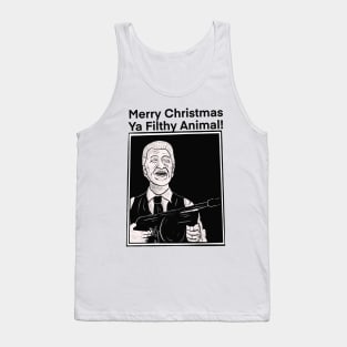 merry christmas ya filthy animal Tank Top